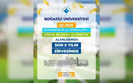 Boğaziçi Üniversitesi QS 2026 sıralamasında iki alanda ilk 250’ye girerek küresel yükselişini sürdürdü