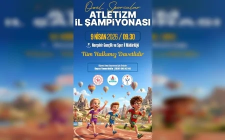 NEVŞEHİR’DE ÖZEL SPORCULAR ATLETİZM İL ŞAMPİYONASI İÇİN GERİ SAYIM BAŞLADI
