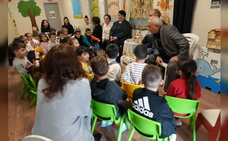 Maltepe Belediyesi kreşlerinde minikler Yaşlılara Saygı Haftası’nda büyükleriyle buluştu