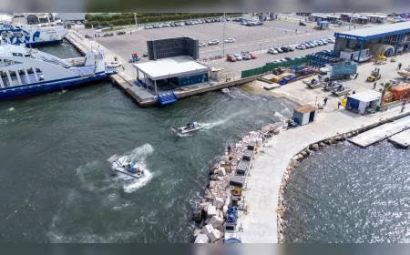 İzmir Büyükşehir Belediyesi Körfez temizliği için 5 amfibi aracı daha hizmete alıyor