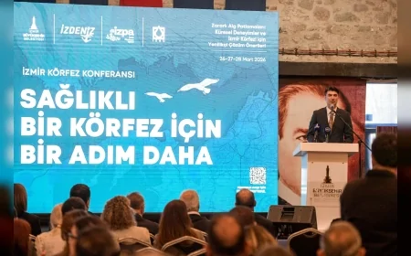İzmir Büyükşehir Belediyesi Sağlıklı Körfez hedefiyle uluslararası konferans başlattı
