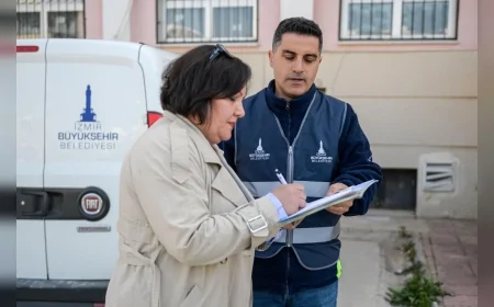 İzmir Büyükşehir Belediyesi 30 İlçede 547 Okula Hijyen Seti Desteği Sağladı