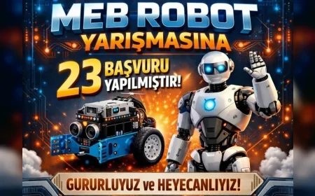 Çorum’dan MEB Robot Yarışması’na 23 Başvuruyla Güçlü Katılım