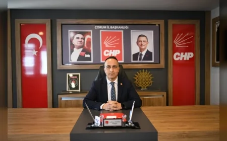 CHP Çorum İl Başkanı Av. Dinçer Solmaz: “İlçelerde danışma kurulu toplantılarıyla birlikte güçleneceğiz”