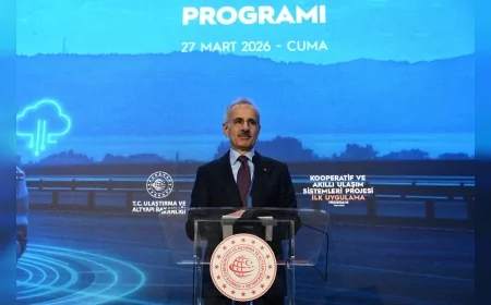 Ulaştırma ve Altyapı Bakanı Abdulkadir Uraloğlu: “5G destekli akıllı ulaşımda ilk saha uygulamasını devreye alıyoruz”