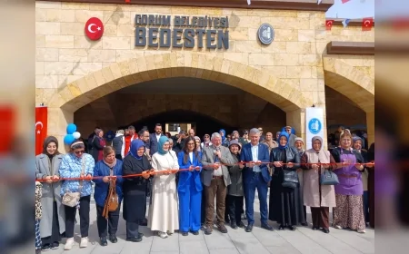 Çorum Belediye Başkanı Halil İbrahim Aşgın: “Kadın emeğini ekonomiye kazandırmaya devam ediyoruz”