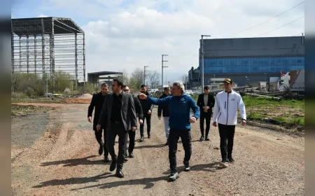 Başiskele Belediye Başkanı M. Yasin Özlü Motorcu Eğitim Pisti Çalışmalarını Yerinde İnceledi