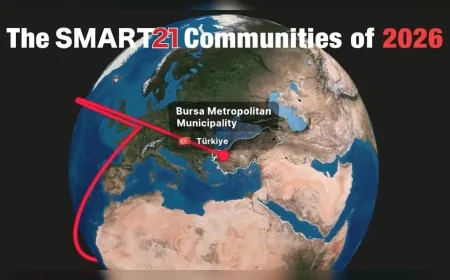 Bursa Büyükşehir Belediyesi’nin Akıllı Şehircilik Vizyonu Küresel Listede İkinci Kez Yer Buldu