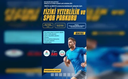 NEVŞEHİR BELEDİYESİ PMYO VE BESYO ADAYLARI İÇİN ÜCRETSİZ PARKUR KURSU BAŞLATIYOR