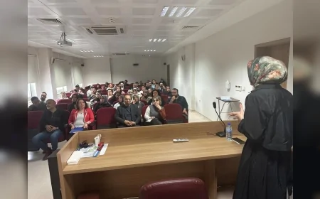 Çorum İl Sağlık Müdürlüğü Sıtma Ari Sertifikasyonu Sürecinde Eğitim Atağını Sürdürüyor