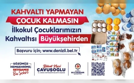 Denizli Büyükşehir Belediye Başkanı Bülent Nuri Çavuşoğlu: “Hiçbir çocuk okula aç gitmeyecek” vizyonuyla başlatılan destek 8 bin öğrenciye ulaştı!