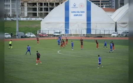 Kahramankazan Belediyespor evinde golsüz berabere kaldı liderliğini sürdürdü