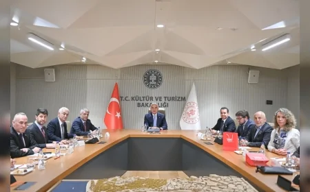 Kültür ve Turizm Bakanı Mehmet Nuri Ersoy İstanbul’da turizm stratejilerini sektörle masaya yatırdı