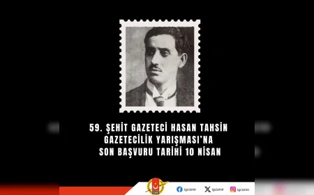 İzmir Gazeteciler Cemiyeti 59. Şehit Gazeteci Hasan Tahsin Yarışması için başvuruları başlattı
