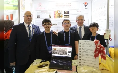 DOKUZ EYLÜL ÜNİVERSİTESİ EV SAHİPLİĞİNDE TÜBİTAK 2204-B İZMİR BÖLGE SERGİSİ KAPILARINI AÇTI