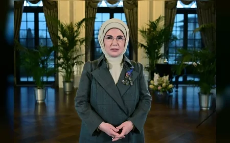 Cumhurbaşkanı Recep Tayyip Erdoğan’ın eşi Emine Erdoğan: “Her yıl 2,3 milyar ton gıda tüketilmeden kaybediliyor”