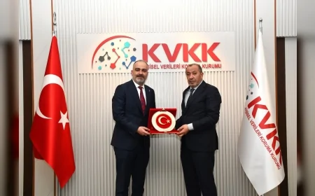 ATEM Başkanı Ramazan Burak Arpacı KVKK Başkanı Prof. Dr. Faruk Bilir ile sektörel sorunları görüştü