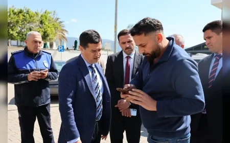 Marmaris Belediye Başkanı Acar Ünlü Uzunyalı’da sezon hazırlıklarını yerinde inceledi