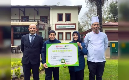 BURSA BÜYÜKŞEHİR BELEDİYESİ İŞTİRAKİ BURFAŞ SIFIR ATIK BELGESİ ALDI!