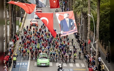 Cumhurbaşkanlığı 61. Türkiye Bisiklet Turu heyecanı 26 Nisan’da Çeşme’den başlıyor