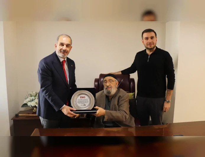 ELAZIĞ TSO BAŞKANI İDRİS ALAN’DAN BEDRİ AÇIKKAPI’YA VEFA ZİYARETİ