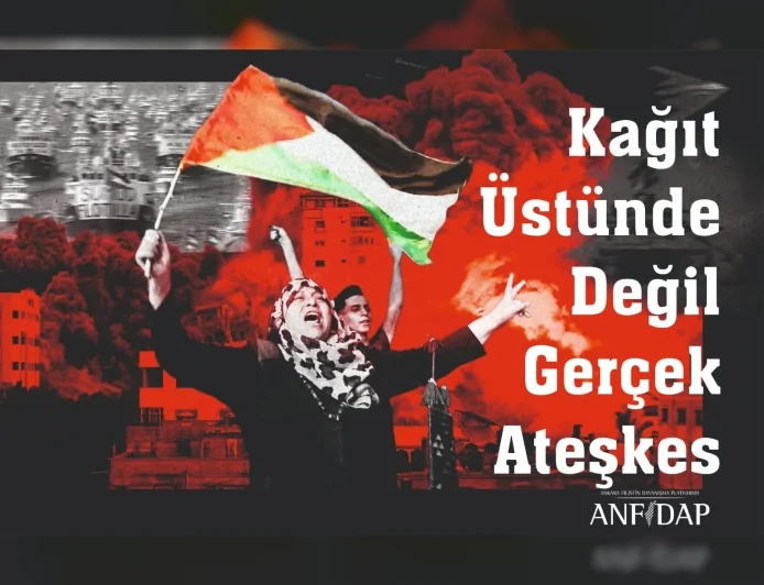 ANFİDAP GAZZE’DEKİ DİPLOMATİK SÜREÇLERE İLİŞKİN TUTUM BELGESİ AÇIKLANDI