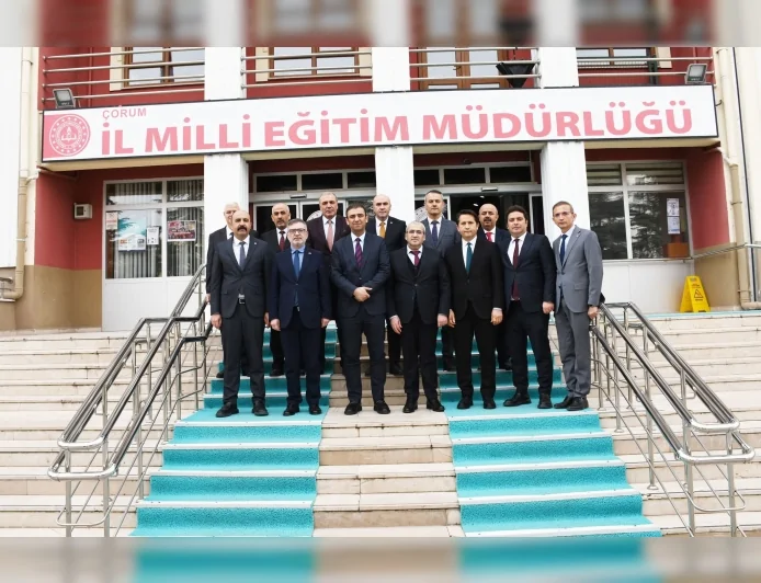 MEB Ölçme Değerlendirme Genel Müdürü Dr. Erdal Kılınç Çorum’da Türkiye Yüzyılı Maarif Modeli’ni Değerlendirdi