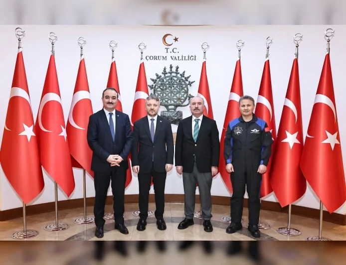 Sanayi ve Teknoloji Bakan Yardımcısı Zekeriya Coştu’dan Çorum Valisi Ali Çalgan’a Ziyaret