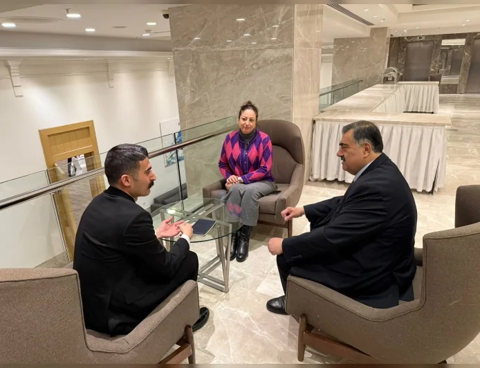 Bürokratlar ve Diplomatlar Birliği Derneği Genel Başkanı Yunus Şahin, Rıfat Sait ile Ankara’da diplomasi seminerleri ve ortak projeleri görüştü