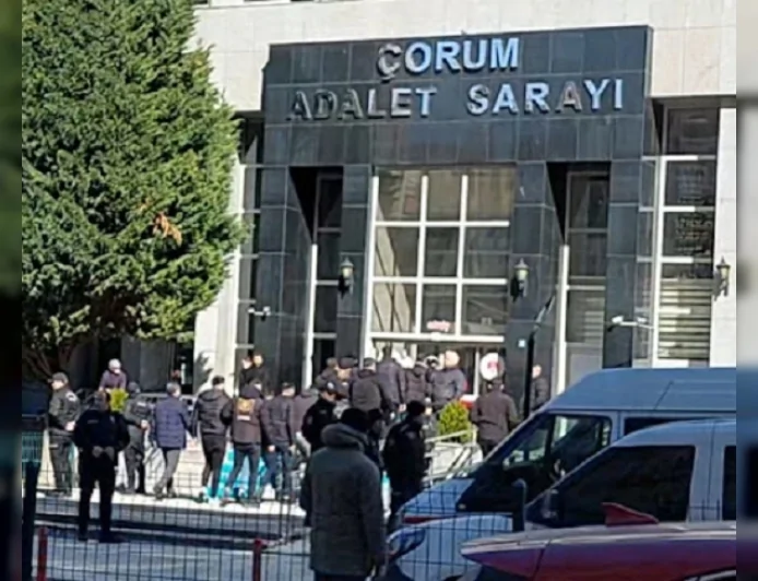Çorum’da Trafiği Kapatan Modifiye Eylemine Müdahale: Gözaltına Alınan 9 Kişiden Biri Mahkemeye Sevk Edildi
