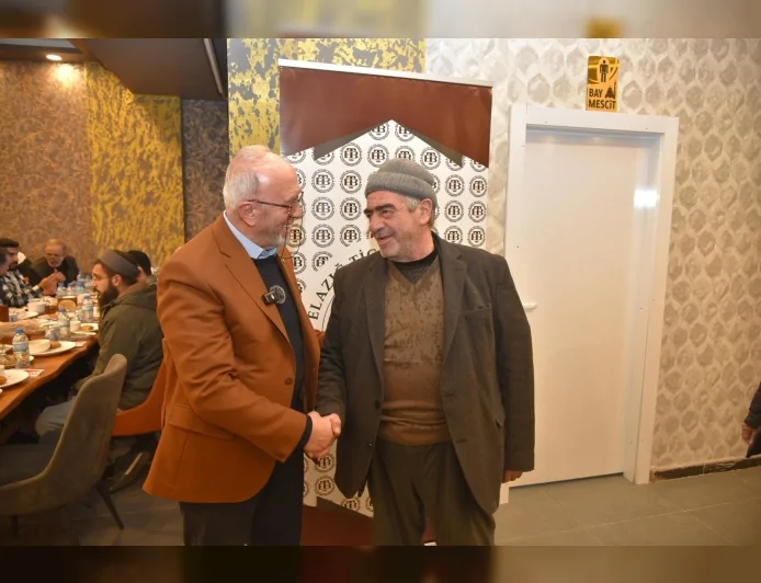 ELAZIĞ TİCARET BORSASI ÜYELERİ RAMAZAN İFTARINDA BİR ARAYA GELDİ