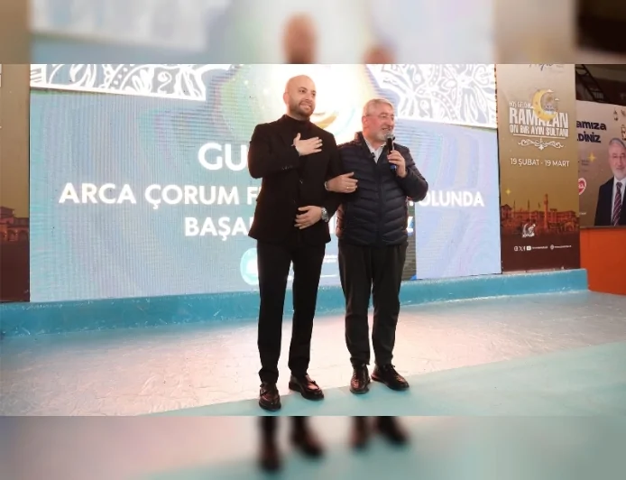 Çorum Belediyesi İftar Sofrası’nda Arca Çorum FK Rüzgarı Esti