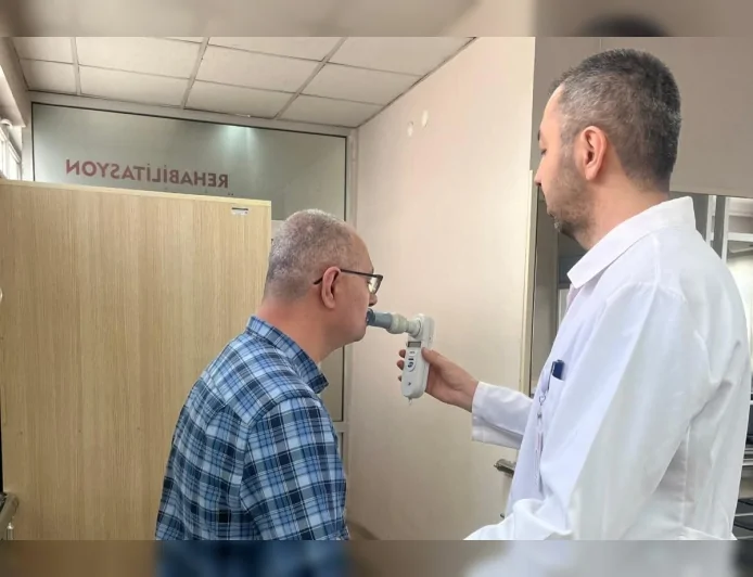 Çorum Göğüs Hastalıkları Hastanesinde Pulmoner Rehabilitasyon Hizmetleri Etkin Şekilde Sürdürülüyor