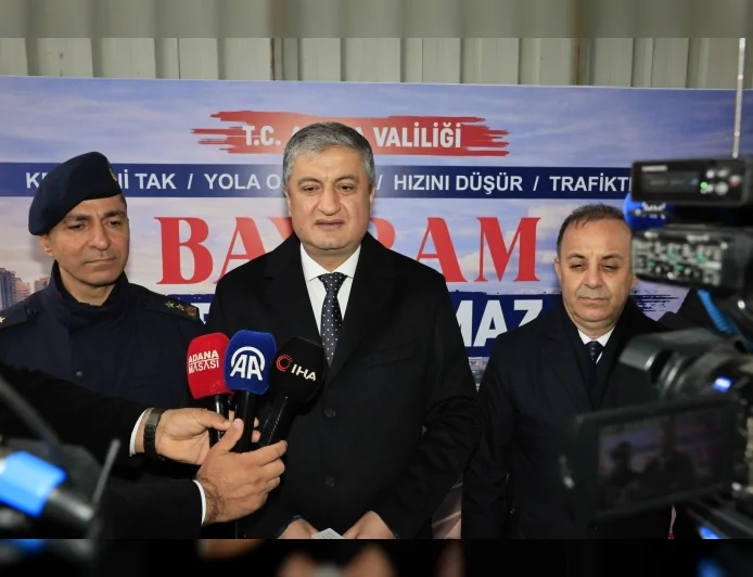 Adana Valisi Mustafa Yavuz: "2,3 milyon vatandaşımızın huzuru için 10 bin 660 personel sahada görev yapıyor"