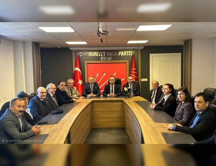 CHP Çorum İl Başkanı Av. Dinçer Solmaz: “Ramazan Bayramı’nın sevincini baba ocağımızda paylaştık”