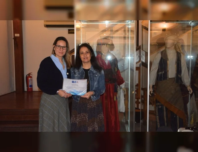 Ege Üniversitesi Etnografya Müzesinde sanat ve estetik üzerine söyleşi düzenlendi