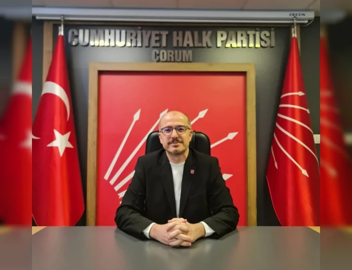 CHP Çorum İl Başkan Yardımcısı Emrah Öztürk: “Altın satışı tehlikeli ekonomi politikalarını acilen gözden geçirin”