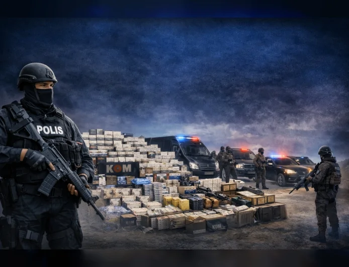 İçişleri Bakanlığı: “EUROPOL İş Birliğiyle Baybaşin Suç Örgütüne Uluslararası Sigara Kaçakçılığı Operasyonu Gerçekleştirildi”