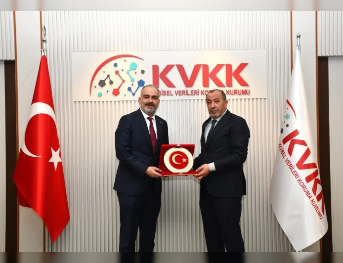 ATEM Başkanı Ramazan Burak Arpacı KVKK Başkanı Prof. Dr. Faruk Bilir ile sektörel sorunları görüştü
