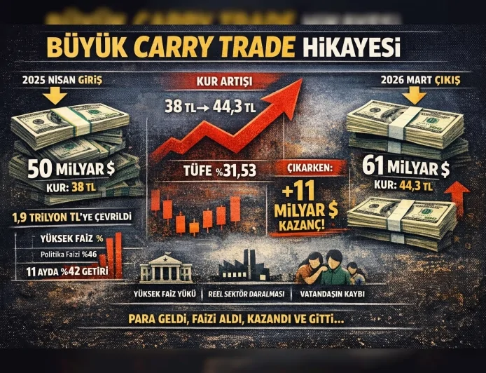 CHP Genel Başkan Yardımcısı Özgür Karabat: “Yabancı yatırımcı 11 milyar dolar faiz geliri elde etti”