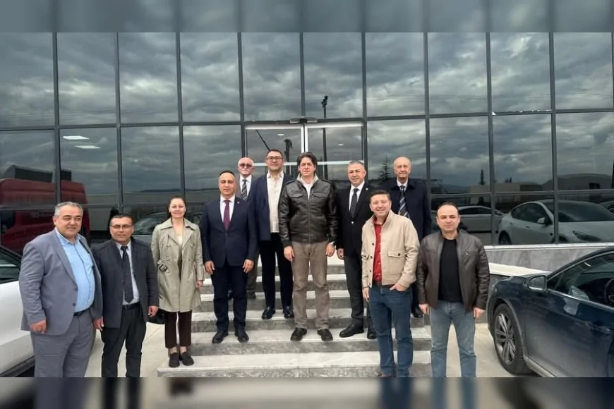 CHP Tarım ve Orman Gölge Bakanı Sencer Solakoğlu Çorum’da Dalgıçlar Çiftliği’ni ziyaret etti