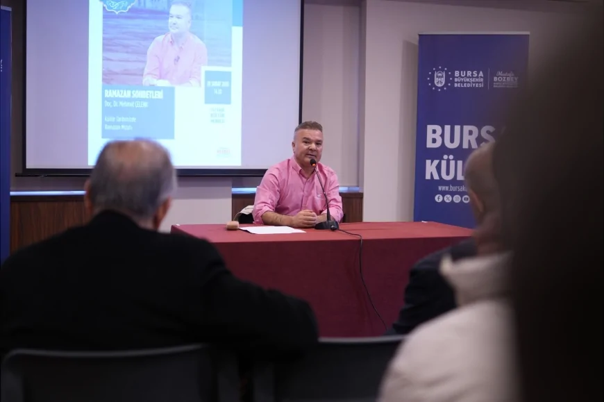 BURSA BÜYÜKŞEHİR BELEDİYESİ’NİN RAMAZAN ETKİNLİĞİNDE RAMAZAN’IN EĞLENCE KÜLTÜRÜ ELE ALINDI