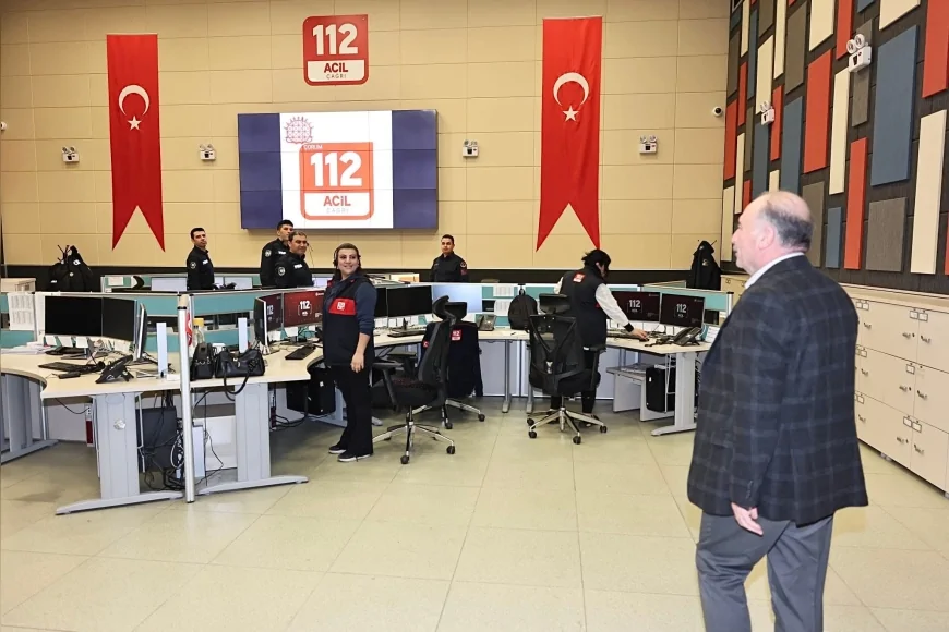 Çorum Valisi Ali Çalgan: “112 Personelimizin Soğukkanlılığı ve Koordinasyonu Hayati Önem Taşıyor”