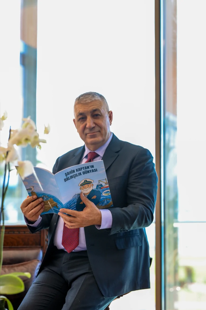 İZMİR TİCARET ODASI YÖNETİM KURULU ÜYESİ MEHMET ŞAHİN ÇAKAN: “ÇOCUKLARIMIZ İÇİN BALIKÇILIK DÜNYASINI ANLATAN BİR ESER HAZIRLADIK”