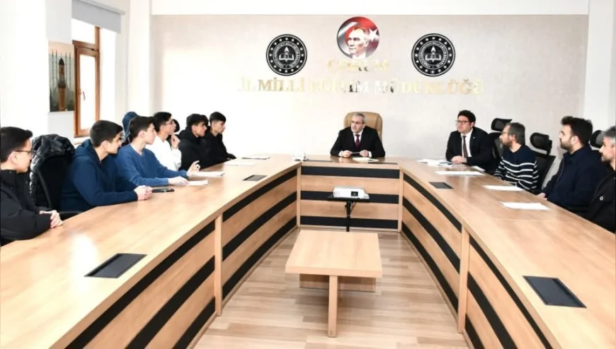 Çorum İl Millî Eğitim Müdürü Cemil Çağlar: “Gençlerimiz İsviçre’de Türkiye’nin Teknoloji Gücünü Gösterecek”