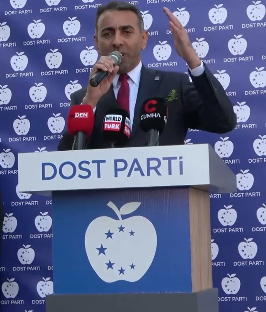 Dost Parti Genel Başkanı Rıdvan Eşin Aydın İl Başkanlığı açılışında: “Türkiye’ye dostluğu aşılamak için Dost Parti kuruldu”
