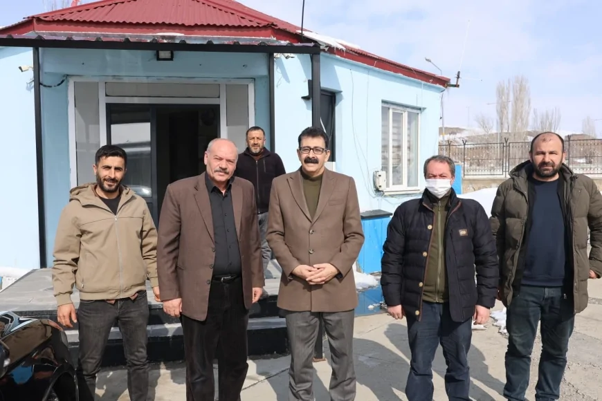 Ağrı Belediyesi Eşbaşkanı Memet Akkuş: “Sahadaki çalışmaları yerinde görmek temel yaklaşımımızdır”