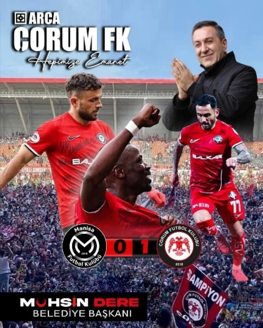 SUNGURLU BELEDİYE BAŞKANI MUHSİN DERE: “BU SENE SÜPER LİG’E ÇIKACAĞIZ”