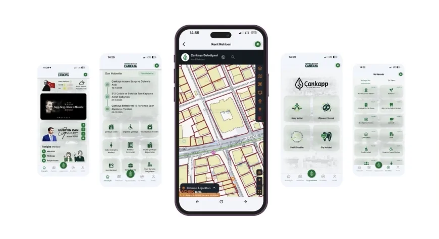 ÇANKAYA BELEDİYESİ TÜM HİZMETLERİNİ “ÇANKAPP” MOBİL UYGULAMASIYLA TEK PLATFORMDA TOPLADI