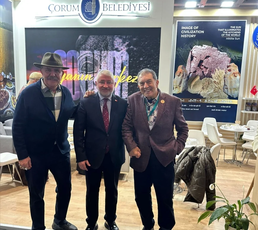 Çorum Belediye Başkanı Dr. Halil İbrahim Aşgın: “ITB Berlin’de Çorum’un Gücünü ve Marka Değerini Dünyaya Taşıyoruz”